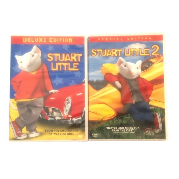 Stuart Little & Stuart Little 2 Deluxe & Special Edition DVD Set - Picture 1 of 4